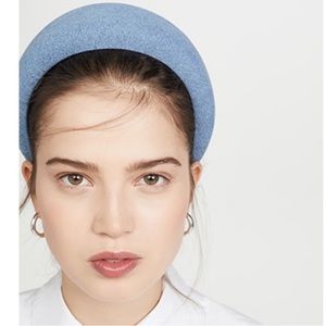 Ganni denim headband